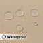 Cortina exterior impermeable inox divisor