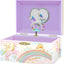 Joyero musical unicornio para niñas 6x4.7x3.5"