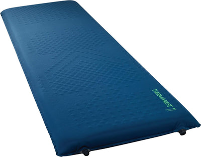 Colchoneta autoinflable espuma 25x77pulg azul