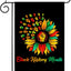 Bandera jardín Mes Historia Negra doble cara patio