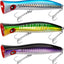 Señuelo GT Popper 3 ganchos fuertes pesca surf