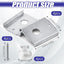 4 Pzas Soporte Puerta Plegable Acero Inox 1-3/8pulg
