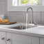 Grifo fregadero cocina con 2 manijas