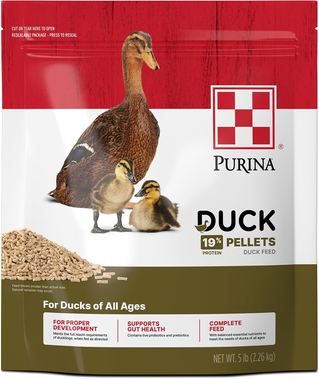Alimento completo para patos bolsa 5lb