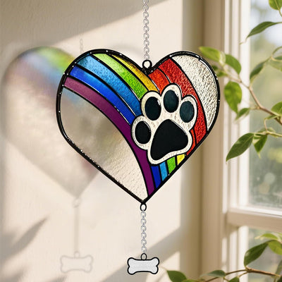 Regalos conmemorativos perro puente arco iris