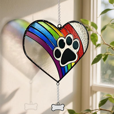 Regalos conmemorativos perro puente arco iris