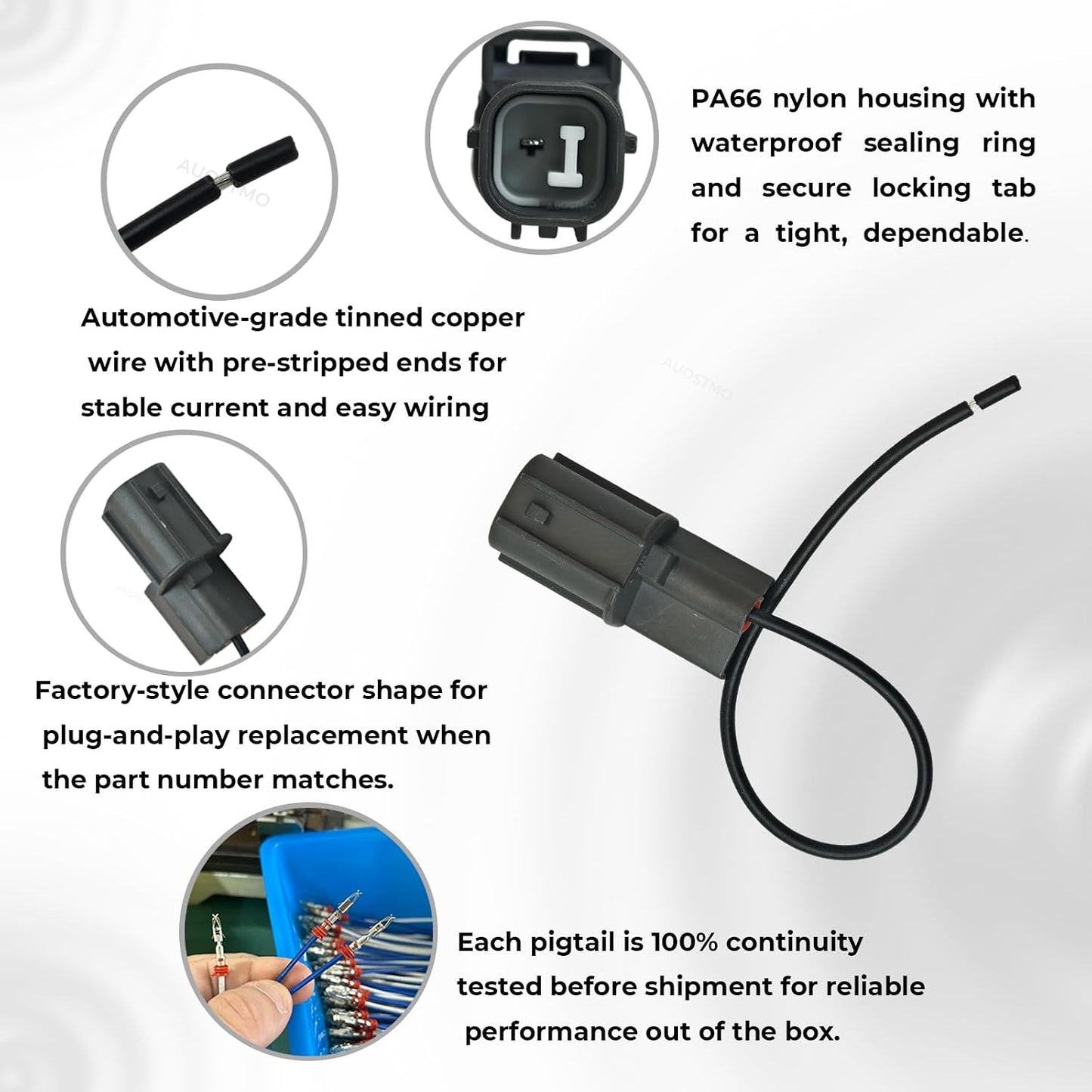 Conector embrague compresor A/C Honda Odyssey 95-08
