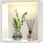 Nicho ducha LED 12x12" acero inox 304 impermeable