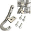 Gancho remolque Jeep JL JLU 18-25 izquierdo acero inox