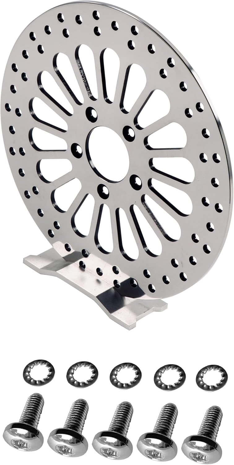 Rotor trasero Harley 11.8" acero inox taladrado