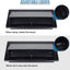 Cubierta ventilación escape RV negra con hardware incluido
