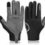 Guantes ciclismo forro polar tactil acolchados