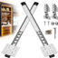 Herrajes puerta bolsillo armario riel 24" set 1