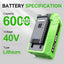 Batería 40V iones litio comp Greenworks 29462
