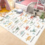 Alfombra dinosaurio 4x6ft suave antiderrap ABC niños