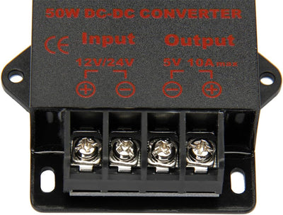 Convertidor CC 5V 10A 50W regulador de voltaje