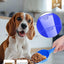 Cucharón para alimento de perro 1 taza con marcas azul