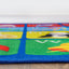 Alfombra educativa para niños antiderrap 5x7ft
