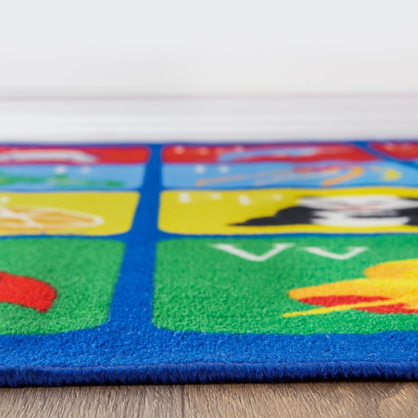 Alfombra educativa para niños antiderrap 5x7ft