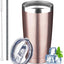 Vaso acero inox 20oz con tapa pajita térmico