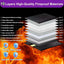 Bolsa dinero ignífuga 6500°F 10 capas cremallera reflectante