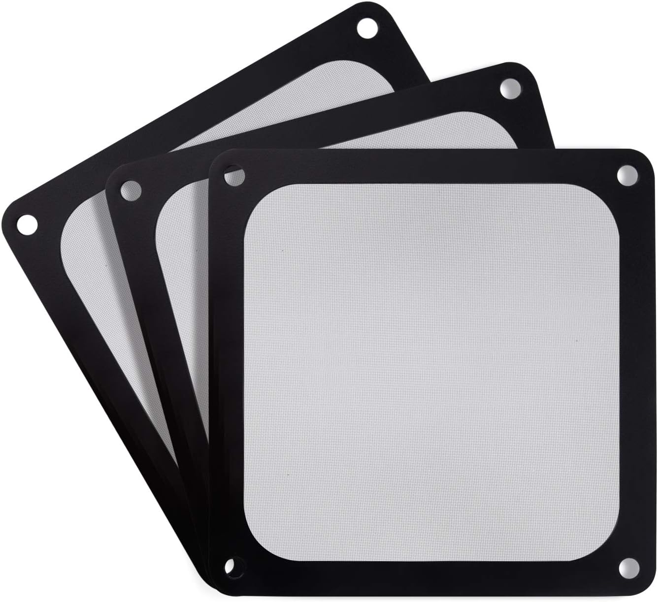 Filtro ventilador ultrafino con imán enfriamiento 4.724in