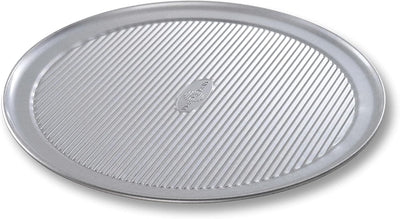 Bandeja pizza antiadherente 16pulg acero aluminizado