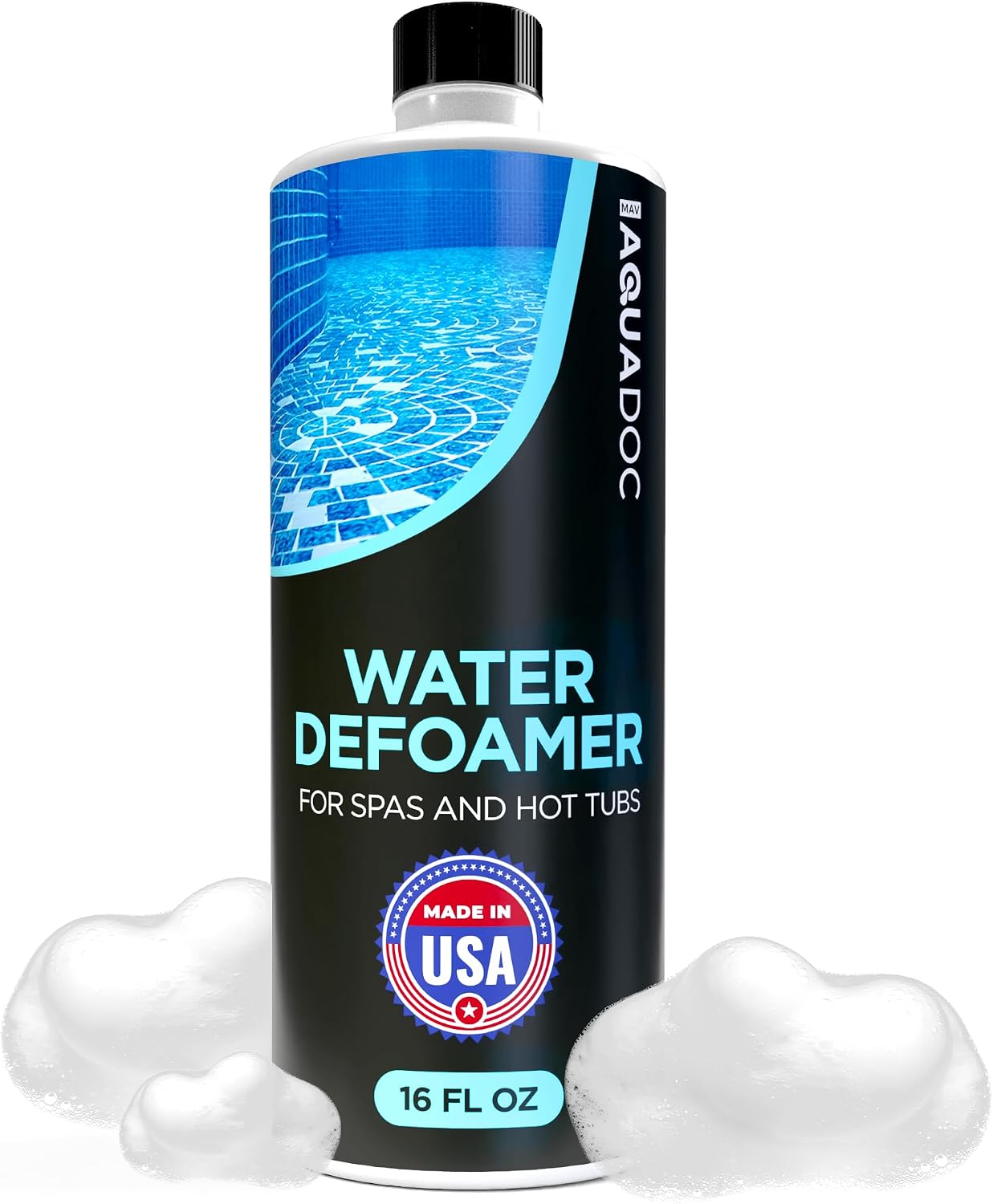 Antiespumante para Jacuzzi 16oz fabricado en EE.UU.