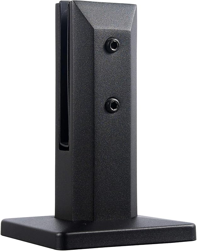 Abrazadera acero inox 316 para valla piscina pasamanos negro