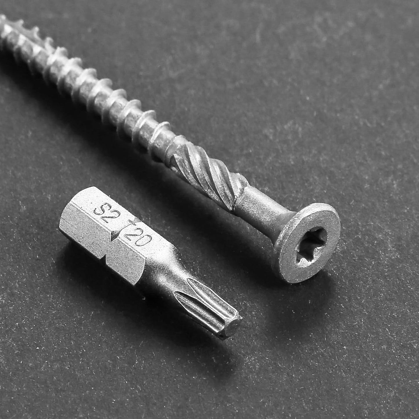 Tornillos acero inox 304 8x1pulg 634uds bronce t20