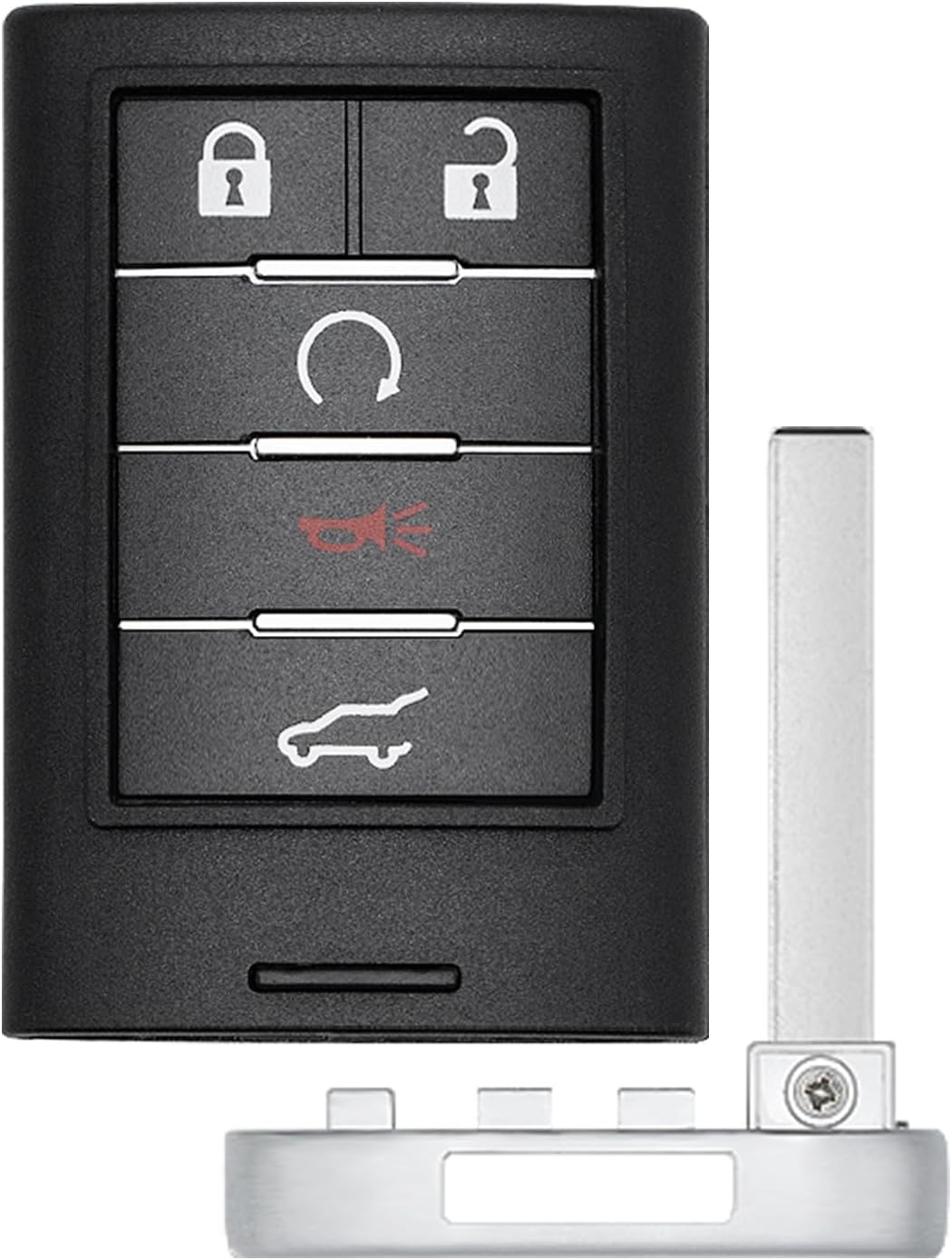 Llavero remoto Cadillac SRX 2010-15 ATS XTS 13-15 ELR 5 botones