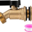 Kit espita barril lluvia grifo latón 3/4pulg conector