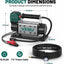 Compresor aire 12V 125PSI inflador neumáticos 5.65CFM