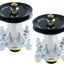2 Kits Montaje Husillo Engrasado con Polea