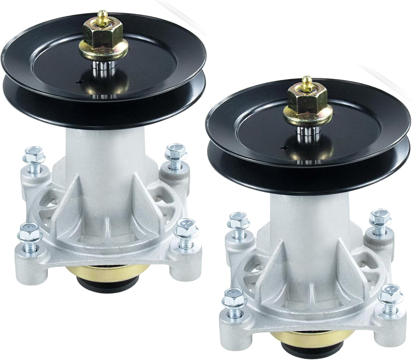 2 Kits Montaje Husillo Engrasado con Polea