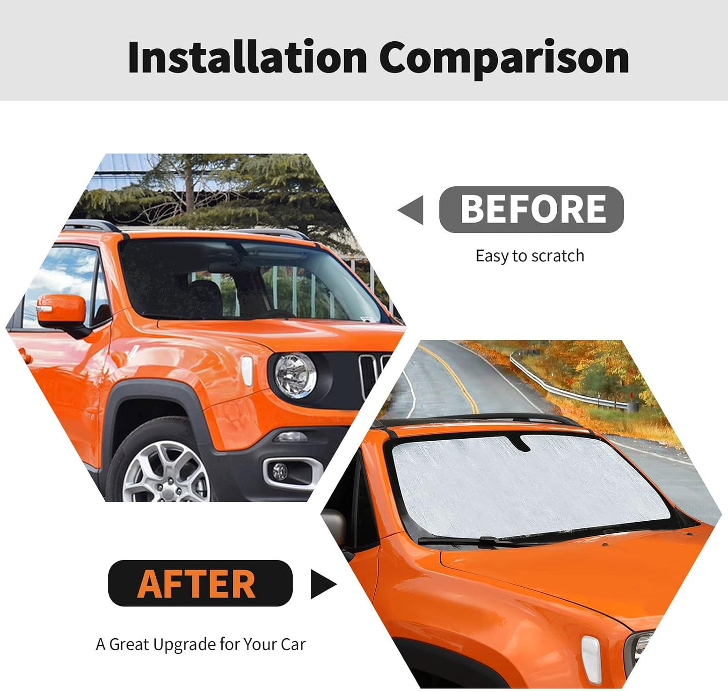 Parasol para Jeep Renegade 2016-2023