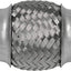 Tubo flexible escape 1.75pulg acero inox doble trenza RK7501