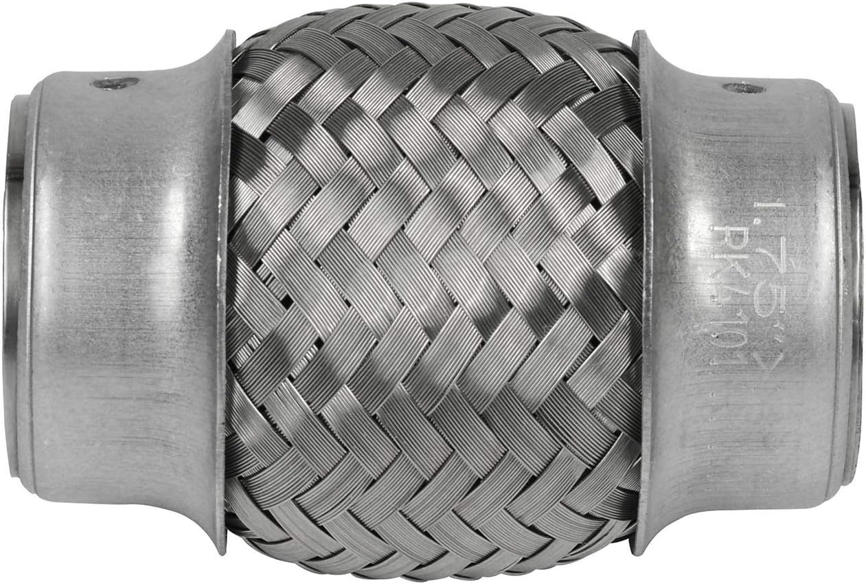 Tubo flexible escape 1.75pulg acero inox doble trenza RK7501