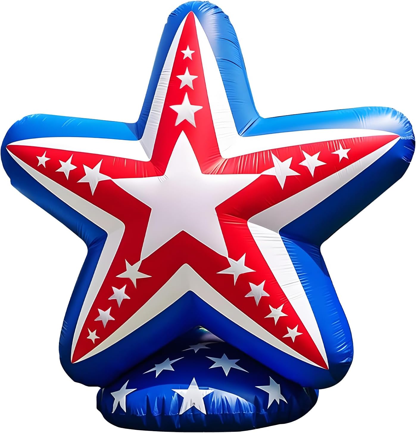 Estrella patriótica inflable 6ft con LED para 4 de julio