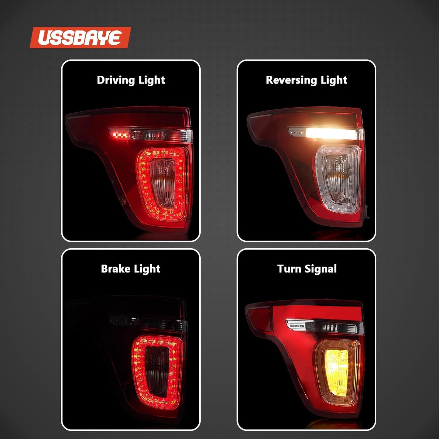 Luz trasera Ford Explorer 2011-15 izq OE BB5Z13405