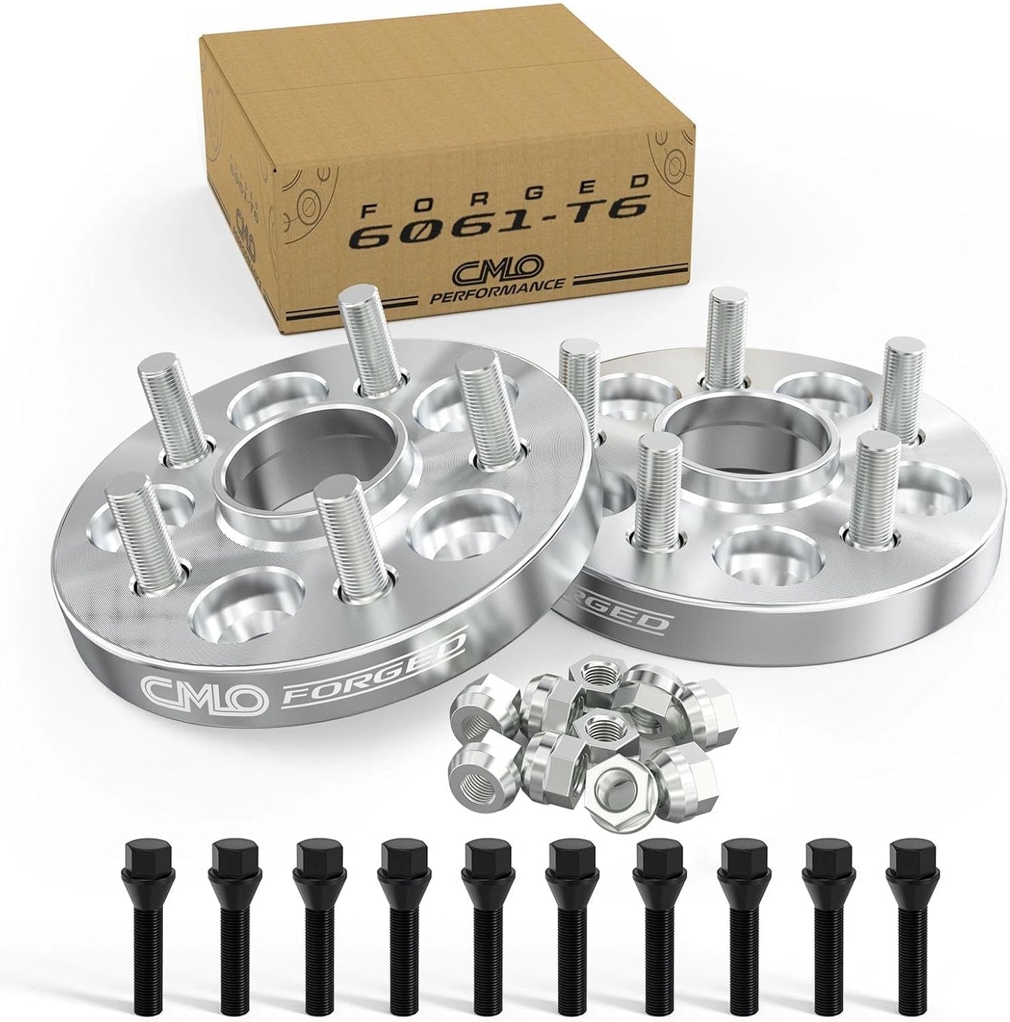 Adaptadores rueda 5x112 20mm 66.6 a 57.1mm para Audi Benz