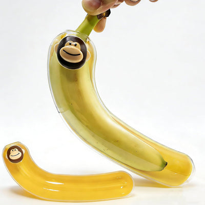 Funda de plátano sin BPA, contenedor para almacenamiento de vainas