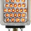 Luz LED Pearl 2 Caras Amber/Clear para Conductor