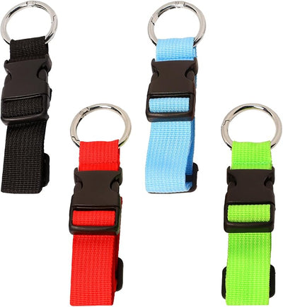 4 Correas de Viaje para Maleta Ajustables de Nailon