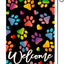 Bandera jardín 12x18pulg doble cara para mascotas
