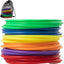 24 Pzas Juego Anillos Plástico Multicolor para Niños