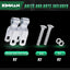 Bisagra hembra acero galvanizado paquete 2