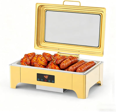 Charola Gastronómica 9qt Pantalla Táctil Oro