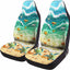 2 Fundas Asiento Auto Navidad para Sedán SUV Cubo