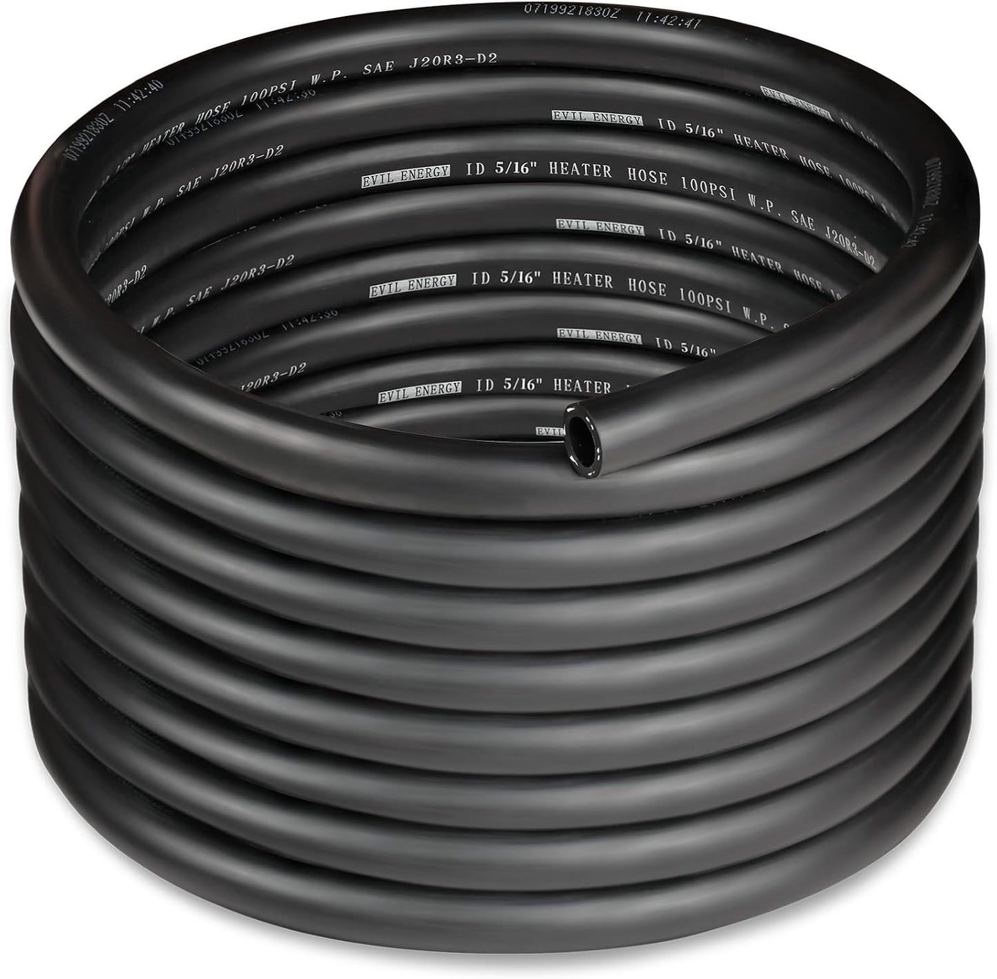 Manguera refrigerante 20R3 20ft 100PSI negra